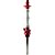 Stem Narguile Amazon Hookah Pride X-Line - Vermelho/Branco - Imagem 1