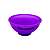 Cuia De Silicone Chapogreen Color - Roxo - Imagem 1