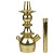 Stem Narguile Sultan Kini Colors - Dourado - Imagem 1