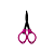Tesoura ABDZ Flip Black - Pink - Imagem 1