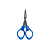 Tesoura ABDZ Dobrável Flip PP - Blue - Imagem 1