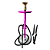 Narguile Completo Al Farid Storm Plus - Pink - Imagem 1