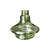 Vaso Al Farid Pequeno 13cm - Verde - Imagem 1