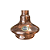 Vaso Al Farid Pequeno 13cm - Cobre - Imagem 1