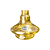 Vaso Al Farid Pequeno 13cm - Ambar - Imagem 1