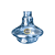 Vaso Al Farid Pequeno 13cm - Azul BB - Imagem 1