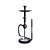 Narguile Completo Triton Viper Splash Caixa - Vermelho - Imagem 1