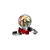 Dichavador De Metal MD Tambor Bob Marley - Vermelho - Imagem 1
