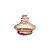 Vaso MD Hookah Mini Curve 370 D - Rosê - Imagem 1
