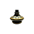 Vaso MD Hookah Mini Curve 370 C - Preto - Imagem 1