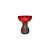 Rosh Al Farid Bowl All Black - Vemelho - Imagem 1