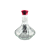 Vaso Reposição Amazon Hookah Future - Vermelho/Twist/Clear - Imagem 1
