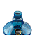 Vaso Al Farid Pequeno 13cm Twist - Azul Bebê - Imagem 3