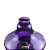 Vaso Al Farid Pequeno 13cm Twist - Roxo - Imagem 2