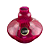 Vaso Al Farid Pequeno 13cm Twist - Rosa - Imagem 1