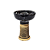 Rosh Yes Hookah New Rustic - Preto/Branco - Imagem 1