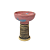 Rosh Yes Hookah New Rustic - Rosa/Azul BB - Imagem 1