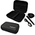Kit Case Bag Deep Grande + Tesoura + Tubete + Cuia - Preto - Imagem 1