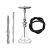 Narguile Sultan Hookah Miid - Silver - Imagem 1