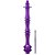 Stem Narguile Marajah Hookah Umbrella Slim - Roxo - Imagem 1