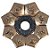 Prato EBS Hookah New Lotus M 22cm - Bronze/Preto - Imagem 1