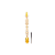 Stem Narguile Marajah Hookah Umbrella Grande Dourado/Marmore - Imagem 1