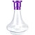 Vaso MDI Hookah Genie 26CM Liso - Roxo/Clear - Imagem 1