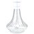 Vaso MDI Hookah Genie 26CM Rigado - Branco/Clear - Imagem 1