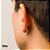 Brinco Semijóia Folheado a Ouro 18K Argola Slim - PAR - Imagem 5