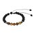 Pulseira Masculina Pedras Ônix Jaspe 8mm - Imagem 1