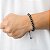 Pulseira Masculina Hematita 8mm - Imagem 3