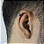 Piercing de pressão orelha / Ear Cuff Aço Inoxidável - 1 Peça - Imagem 5