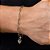 Pulseira Masculina Corrente Elo Coração - Imagem 2