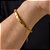 Pulseira Masculina Block Dourado - Imagem 4