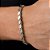 Pulseira Masculina Block Prateado - Imagem 2