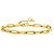 Pulseira Masculina De Aço Key Dourado - Imagem 1