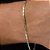 Pulseira de Prata Masculina Palito - Imagem 3