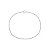 Pulseira de Prata Masculina Cordão Baiano Fino - Imagem 1