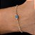 Pulseira de Prata Masculina Olho Grego - Imagem 3