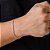 Pulseira Masculina de Prata 925 Cartier e Sementes - Imagem 3