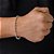 Pulseira de Prata Masculina Bolas - Imagem 2