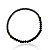Pulseira Masculina Hematita Preta Dourada - Ajustável - Imagem 1