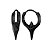Brinco Masculino Argola Asgard  PRETO - PAR - Imagem 1