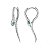 Brinco Masculino Cobra Mortal - Par - Imagem 1