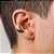 Piercing Pressão Ear Cuff Over Dourado Coleção Futurx  - 1 Peça - Imagem 3