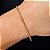 Pulseira Masculina Cordão Baiano 3mm - Imagem 2