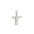 Pingente de Prata 925 Cristo Redentor - Imagem 1