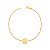 Pulseira Masculina São Bento Folheada a Ouro 18k - Imagem 1