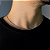 Colar Gargantilha Corrente Masculina Aço Inoxidável Veneziana - 40 cm - Imagem 2