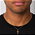 Pingente Folheado a Ouro 18k Rommanel Cruz Corda - Imagem 2